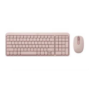 LOGITECH_ MK251 Wireless Bluetooth tastatura + miš roze, TAS01555