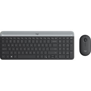LOGITECH MK470 Wireless Desktop US Graphite tastatura + miš, TAS00940
