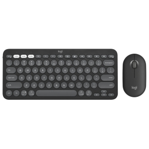 LOGITECH Pebble2 Wireless Combo US tastatura + miš Graphite, TAS01609