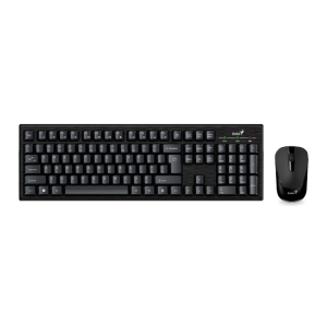 GENIUS Smart KM-8101 Wireless USB YU crna tastatura + miš, TAS01241